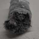 Bedsure GentleSoft Fluffy Fuzzy Faux Fur Throw Blanket for Couch, Soft Sherpa Fleece Cozy Gifts for Women, Plush Bed Blanket Christmas Room Decor for Men, Thick Warm Minky Teen Gifts Winter Bedding (01- Tie Dye Grey)