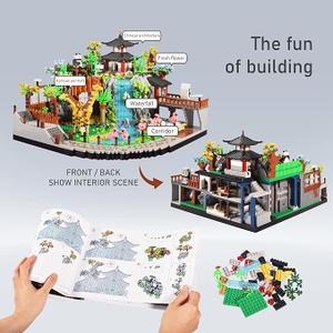 Zoo Micro Mini Bricks Desert Building Blocks,Creative Ideals Zoological Park Architecture Toy Present Model for Adults and Kids Age of 14+ 5000 PCS