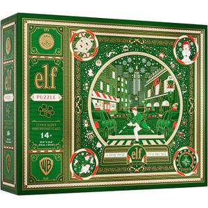 Elf 1000 Piece Jigsaw Puzzle  1000 Piece Jigsaw Puzzle for Adults & Teens | Elf Movie Themed Puzzle | Challenging Puzzle Game, Unique Art Puzzle for Fans & Family Fun