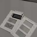 2 Pack BESTTEN 3-Gang Screwless Wall Plate, USWP4 Glossy Off White, Decorator Outlet Cover, H4.69 x W6.54, Decor Light Switch Plate, Decorative Wallplat