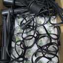 VCOKEN Christmas Pathway Lights Outdoor, 24.5 Feet C9 Lights with 20 Multicolor Bulbs and Stakes, Connectable Waterproof Walkway Light for Outside Yard Walkway Sidewalk Holiday (Multicolor Slow Change)