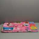 Terrug Kids Rug for Playroom, Educational Classroom Rug for Kids Room, Washable Nursery Rugs Non Slip Playroom Rugs Play Mat for Learning ABC Carpet, Numbers, Animal, Colors, Season, 3X5 Feet, Pink (5' x 3' (Rectangular))