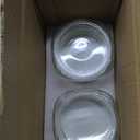 Wide Mouth Mason Jar 8 oz for Pickling, Shea Butter Body Butter, Canning, Candles, Fruit Preserves, Jam or Jelly - Glass jar with Lids 4pc