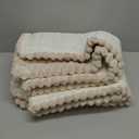 hyha Couch Covers for Dogs Washable, Non Slip Plush Dog Sofa Protectors, Fuzzy Pet Couch Covers for 3 Cushion Sofa Pet Friendly (Apricot, 27.6" x 70.9")