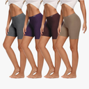Molasus Womens Cotton Boxer Shorts Underwear Anti Chafing Bike Shorts(Regular & Plus Size) L