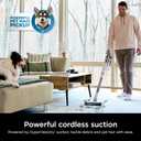 Shark PowerPro Flex Reveal Plus Cordless Vacuum, FloorDetect & Dirt-Reveal Technology, HEPA Filter, for Carpets & Hard Floors, Up to 50-Minute Runtime, Powerful Pet Hair Pickup, Java, IZ382H