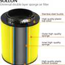 Rancher 420 17254-HP5-600 TRX420 Air Filter for Honda TRX420FM 4x4 Rancher 420 TRX420FPA 4x4 AT EPS TRX420FPE TRX420FPM 4x4 EPS TRX420FA TRX420FE TRX420TE TRX420TM