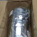 Juvale Galvanized Metal Buckets - 12 Pack, Silver, 4.7 in - Mini Metal Buckets with Handles for Party Decorations & Crafts