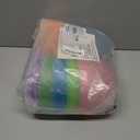JOYIN 10" Jumbo Easter Eggs, 6PCS Colorful Plastic Giant Eggs Empty Fillable for Easter Filling Treats Party Favor Hunt Classroom Prize Supplies Decoration