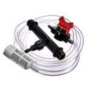 Irrigation Venturi Fertilizer Injector Kit - 3/4 inch Mixer Injectors for Garden Agriculture Water Tube System