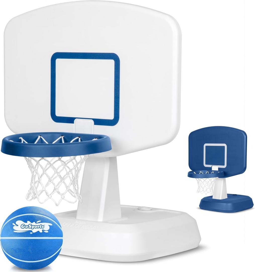 GoSports Splash Hoop Classic Swimming Pool Basketball Game - White