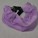 Travel Pillow Stuffable with Clothes, Soft Travel Pillow Transformable Neck Pillow Expandable Cloth Carry on Pillow for Traveling Car Home Office Flight (Purple)