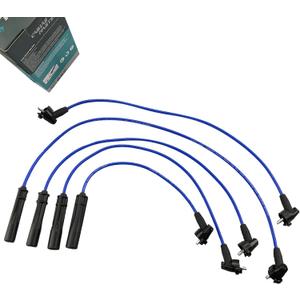 High Performance Racing Spark Plug Wire Set Compatible with Toyota 4Runner Pickup 2.4L L4 22RE 1993 1994 1995
