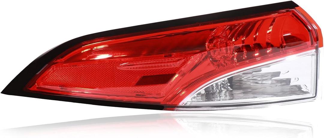 LED Tail Lights Outer Assembly Compatible with 2020-2024 Toyota Corolla Sedan L LE SE, Left Driver Side Rear Light Taillights Replacement # 8156002C10
