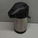 TOMAKEIT Airpot Coffee Dispenser Thermal with Pump,3L/102 Oz Insulated Stainless Steel Large Airpot Coffee Carafe Lever Action for Hot/Cold Water,Thermal Carafe for Hot Cocoa for Parties