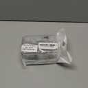 Zonon 100 Pcs Curtain Track Roller and Hooks Kit Dual Wheel Roller Carrier Ceiling Mount Gliders Stainless Steel Hooks for Ceiling Mounted Shower Curtains, Drapes, and Room Dividers