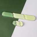 EPOMAKER CloudGel Wrist Rest for Keyboard and Mouse, 2 Pieces Silicone Wrist Support, Anti-Slip Rubber Bottom, Ergonomic Design, Suitable for Office/Computer/Laptop/Gaming (Green)