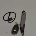 lychee Wireless Optical Pocket Pen Mouse, 2.4GHZ USB Wireless Optical Handwriting Mini Air Pen Mouse Mice for PC Laptop Notebook Computer Mac (Voice&Bluetooth, Grey1)