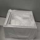 Buffet Risers Set of 6 Food Display Risers for Party, White Dessert Stands, Acrylic Cube Boxes Display Nesting for Buffet Table Catering Dessert 5" 6" 7" 8" 9" 10"