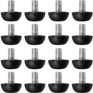 11 PCS 8mm x 1.25 M8 Leveling feet, Adjustable Furniture Leg Leveler, Replacement Outdoor Patio, Stainless Steel Screw-in Leveling Feet Glides