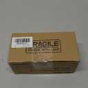 Espresso Cups Set of 2, 4 Oz Espresso Shot Glass with Handle Double Spout Cups Clear Glass Milk Cup Coffee Accessories Great for Making Coffee Desserts Salad Dressing