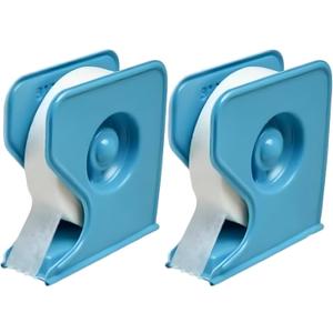 Micropore Surgical Medical Tape with Dispenser, Skin Friendly Paper, 0.5 Inch X 10 Yard, White, NonSterile, 2 Each