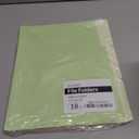 SUNEE File Folders, 18 Pack Manilla Folders 8.5 x 11, Colored File Folders Home Office School Supplies for Documents Files Paper, 6 Morandi Colors