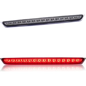 Third 3rd Brake Light LED for 2007-2014 Chevy Tahoe Suburban/GMC Yukon, High Mount Rear Brake Lights Assembly for 07-14 Yukon XL, Waterproof Center Cab Lamp Stop Light (Clear)