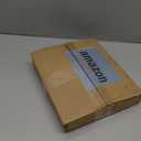 HOME MASTER HARDWARE Wood Gate Hardware Set - Heavy Duty 8" Decorative Strap Hinges and Spring Loaded Latch Kit with Screws for Outdoor Fence Swing Gate Black Finish