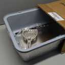 Stainless Steel Cat Litter Box with Lid,XL,19.7 L x 13.8 W x 11.8H Deep,Large Metal Litter Box with High Side,for Small and Large Cats,Anti-Leakage Non-Sticky Easy Cleaning Include Litter Scoop