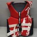 Airhead Swoosh Kwik-Dry Neolite Life Jacket, US Coast Goard Approved Type III Life Jacket, Adult and Youth Sizes (Small, Red)