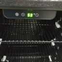 EUHOMY Beverage Refrigerator and Cooler, 128 Can Mini fridge with Glass Door, Small Refrigerator with Adjustable Shelves for Soda Beer or Wine, Perfect for Home/Bar/Office, Silver (3.1 CUFT)