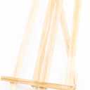 Stiles Letter Board Table Top Easel, Wooden Desktop Easel for Announcement Boards, Paintings, or Canvases, 10.5 by 18.5 Inches, Large