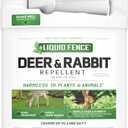 Liquid Fence Deer And Rabbit Repellent Ready-To-Use, Apply Year-Round, 1 Gallon