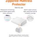 Amazon Basics Zippered Waterproof Mattress Encasement, Twin XL