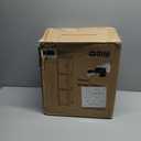 KHNR 3-Tiers Slim Bathroom Storage Cabinet, Foldable Storage Cabinets,Narrow Bathroom Storage,Movable Bathroom Storage Organizer for Small Spaces,Bathroom,Kitchen,Laundry,White