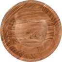 Salad Bowl Acacia Wood wooden bowl for food, serving salads, pasta, cereal or popcorn For Your Kitchen Wooden Serving Bowl (8"x 8" x 3")