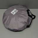 LUCKITTY Pop-Up Dog Kennel Enclosure Large - Portable Outdoor Pet Crate with Carry Bag, Waterproof Travel Carrier for Car, Camping Home, Grey