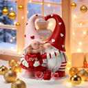 Valentines Day Gnomes, Resin Valentine's Figurines, Sweet Valentine's Day Gift, Valentines Gnomes Decor, Suitable for Home Decor, Weddings and Love Themed Events