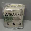 YOUDENOVA Hanging Closet Organizer, 6-Shelf Closet Hanging Storage Shelves, 2 Packs, Beige