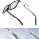 WGP Smart Audio Bluetooth Glasses for Men and Women, Blue Light Blocking Lenses with Sunglasses Magnetic Lenses, Open Ear Speaker, Lightweight for Working Meeting Traveling Driving Fishing (Gradient Color)