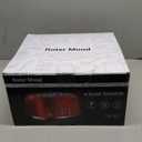 Roter Mond 4 Slice Toaster Retro Stainless Steel with Bagel Defrost Cancel Function, 6 Browning Settings, Extre Wide Slot and Removable Crumb Tray, White, ST033