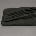 ZWJD Army Green Pillow Covers 22x22 Set of 2 Chenille Throw Pillow Covers with Elegant Design Soft and Luxurious Decorative Throw Pillows for Couch, Bed, and Home Decor