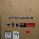 LED Bathroom Mirror 24x32 Inch Front and Backlit LED Mirror for Bathroom 3 Colors Dimmable Anti-Fog, Wall Mounted Vanity Mirror with Lights (Clear)