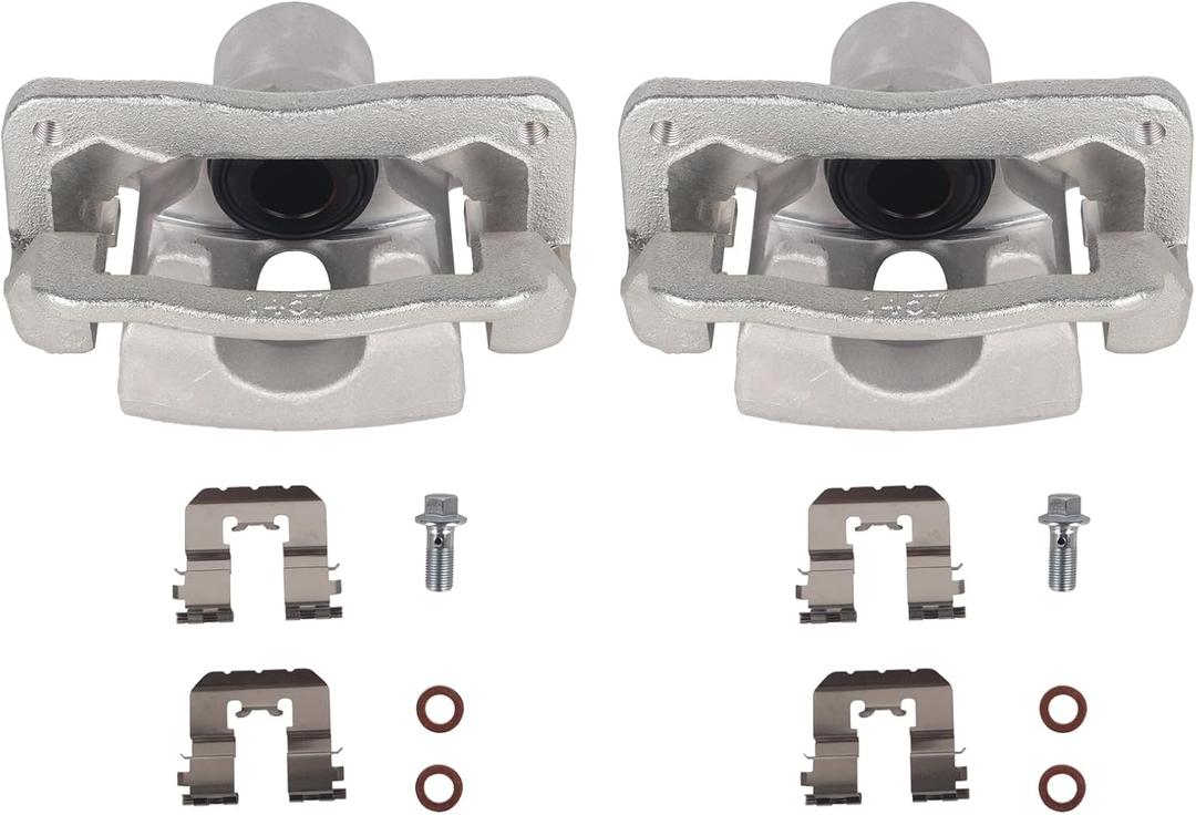 PAROD Rear Disc Brake Caliper Fit for Hyundai Santa Fe 2010-2012, Kia Sorento 2011-2013, with Bracket,Reaplce for 19B6271 19B6270