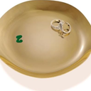 Kviceo Jewelry Tray Ring Dish Mixed Letters Pack Of 3