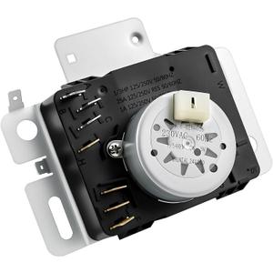 W10745655 Dryer Timer Compatible with Whirlpool, Compatible with Amana, NED4655EW1, Compatible with Admiral, 230V, Replace 418-095-20-B5,AP6003908, W10857612VP,W10857612,PS11731366,