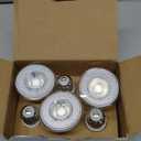 7W Par20 LED Bulb (50W Equivalent), UL Listed, 2700k Ultra Warm White Dimmable Flood Bulbs Lights, 500 Lumens, E26 Base, Recessed Lighting for Indoor Outdoor, 6 Pack