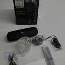 Philips Sonicare DiamondClean Smart 9500 Electric Toothbrush, Sonic Toothbrush with App, Pressure Sensor, Brush Head Detection, 5 Brushing Modes and 3 Intensity Levels, Black, Model HX9923/11
