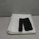 Storage Logic King/Cal-King Foam Mattress Vacuum Bag for Moving, Storage, Vacuum Seal Mattress Bag with Straps